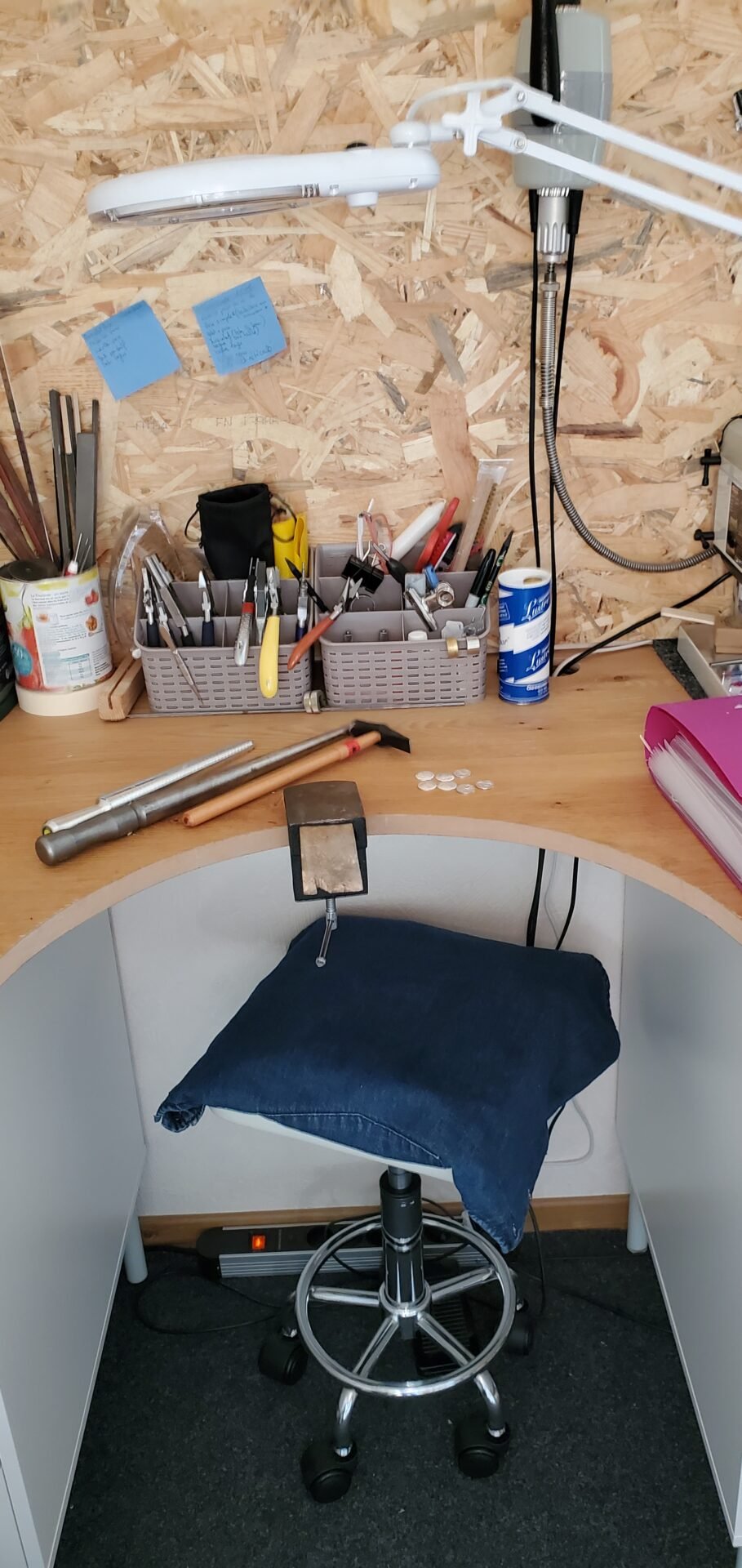 atelier création bijoux argent