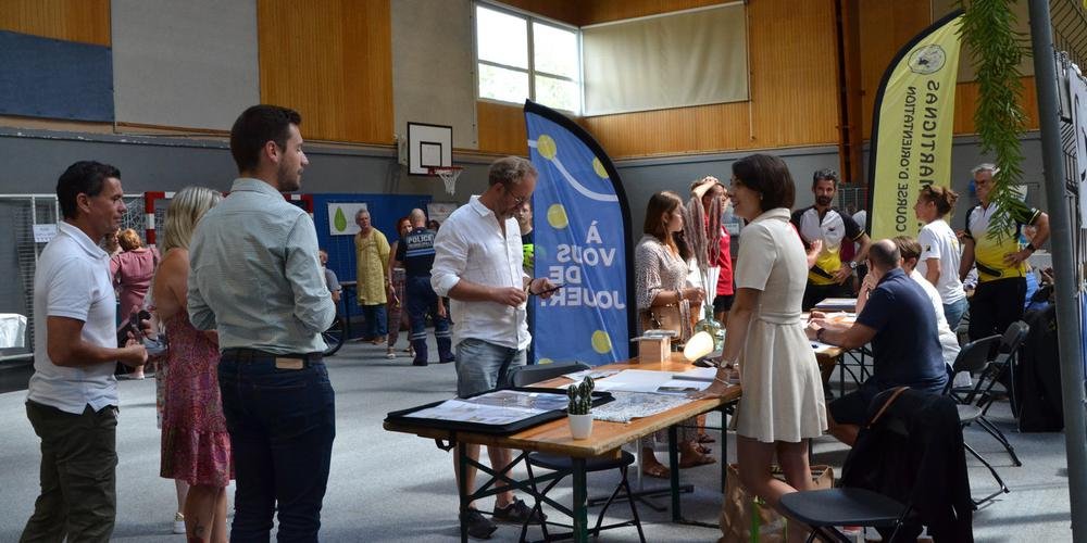 Le maire Jérôme Pescina a rencontré les associations locales Photo Michèle Ganet